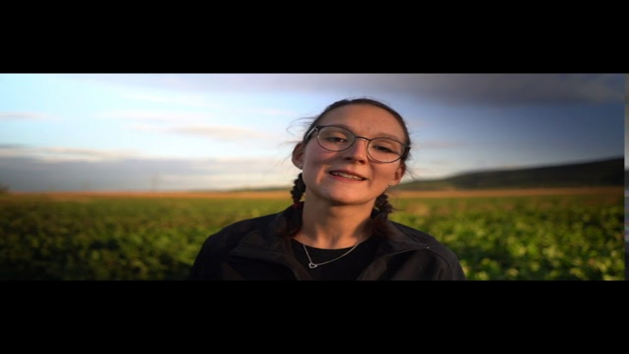 Zuckerrübenanbau bei Thomas Rohringer und Marlis Pall