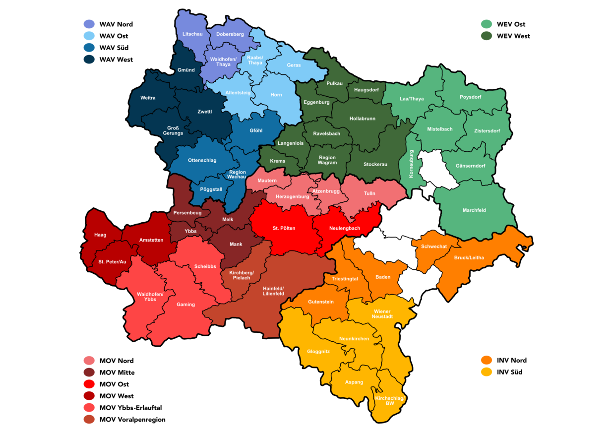 Bildungsregionskarte