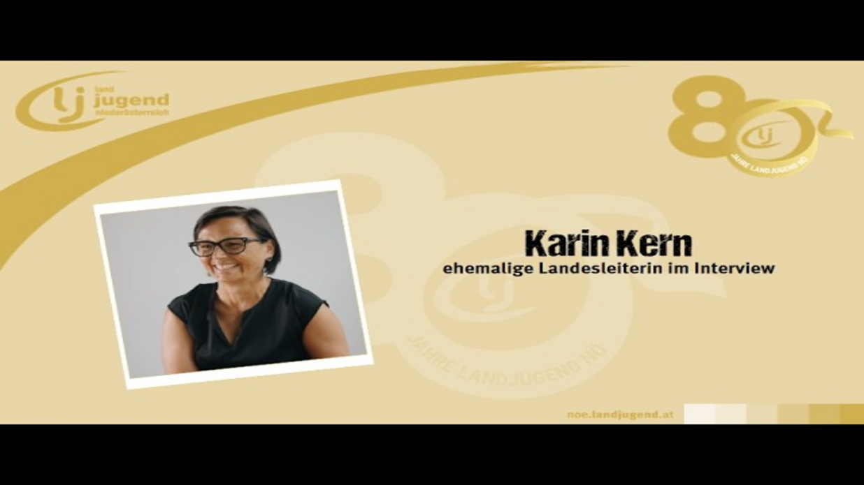 Interview mit Karin Kern - 80 Jahre Landjugend NÖ