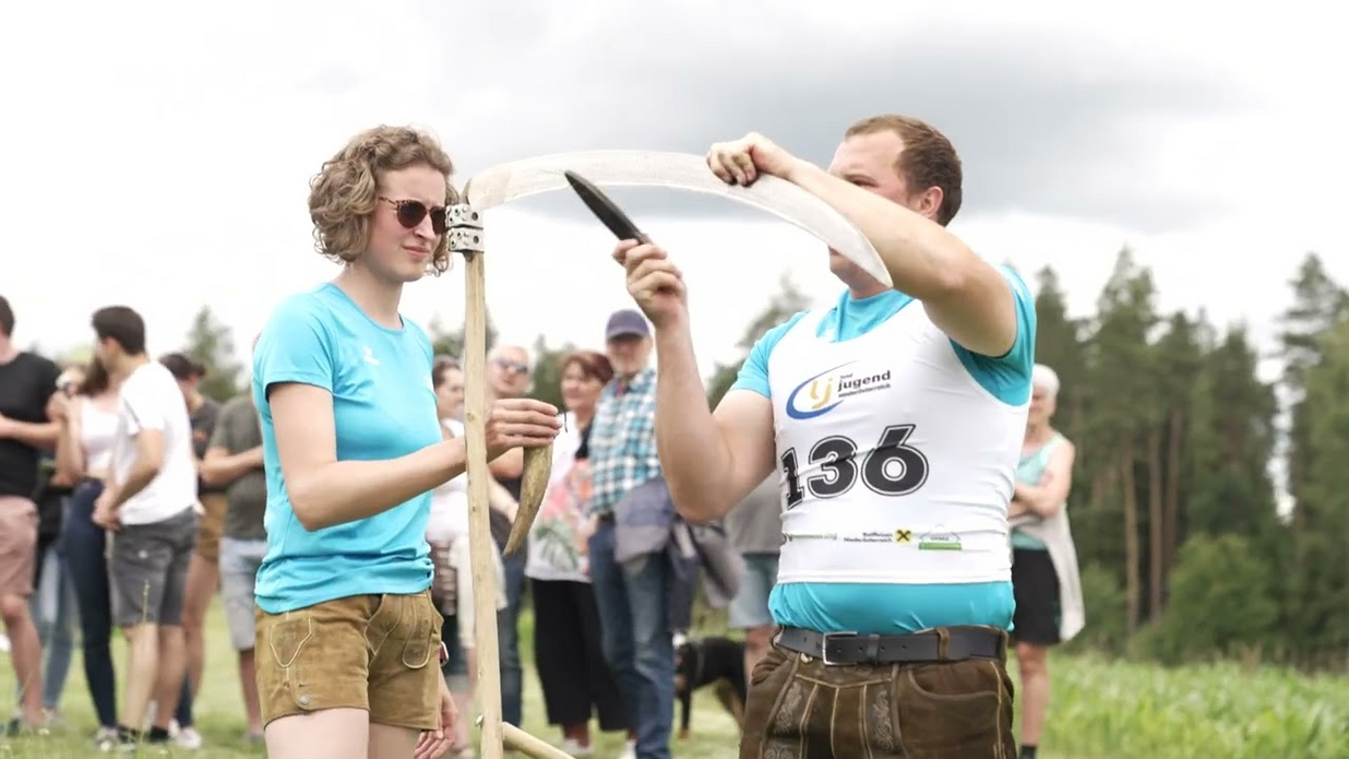 Landesentscheid Sensenmähen 2024