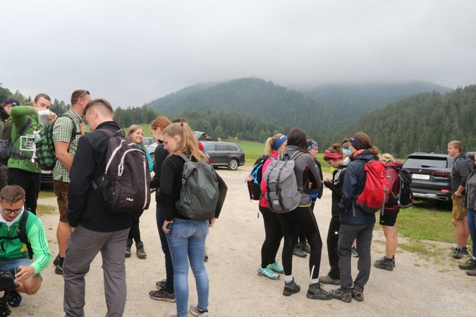 Fußwallfahrt Route Gscheid + Einzug u. Messe