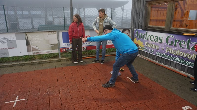 Gebietsentscheid Asphaltstockschießen im Waldviertel