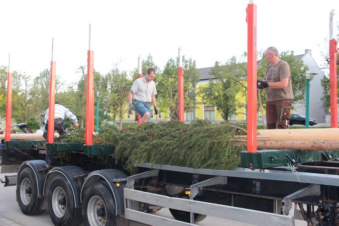 Maibaumsetzen in St. Pölten