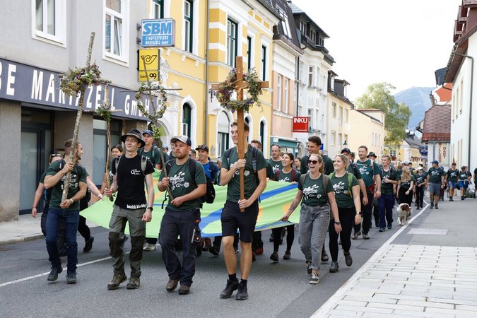 Fußwallfahrt 2025 - Ankunft in Mariazell