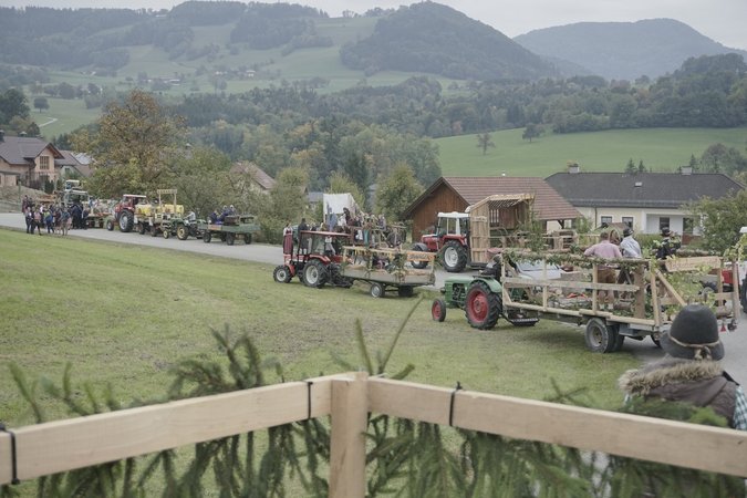 Erntedankumzug der Landjugend Bezirk Scheibbs