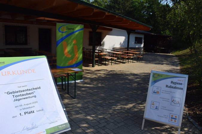 Gebietsentscheid Tontaubenschießen der Landjugend Weinviertel