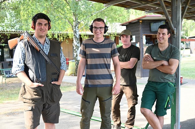 Gebietsentscheid Tontaubenschießen in der Landjugend Weinviertel