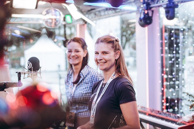 Ö3 Weihnachtswunder Spendenübergbe