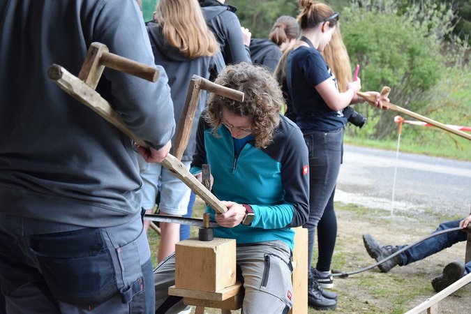 Gebietsentscheid Sensenmähen 2024 im Waldviertel