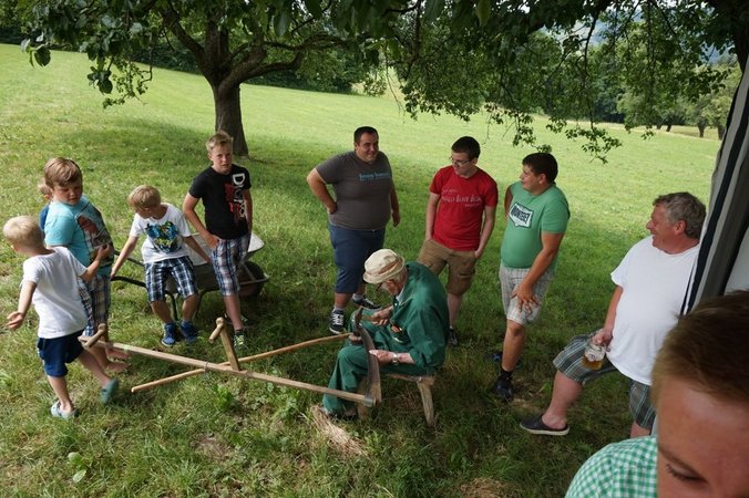 Sensenmähen im Bezirk Scheibbs