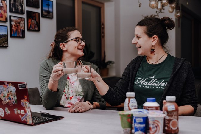 Milchprodukte-Verkostung