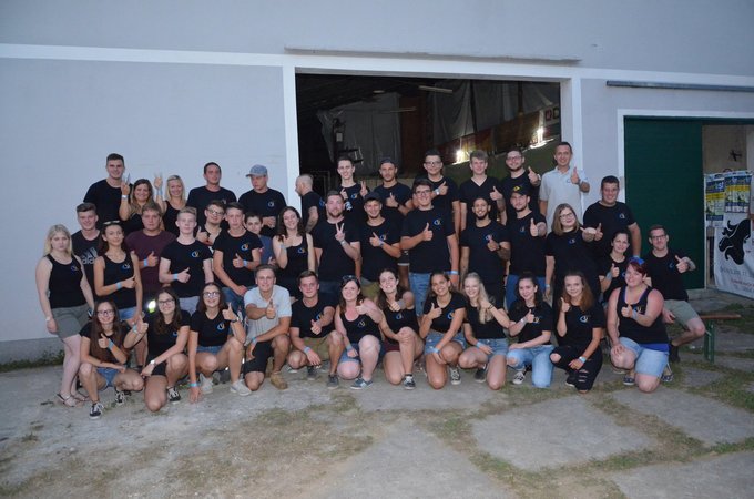 Fliegerhorstparty der Landjugend Markersdorf-Haindorf