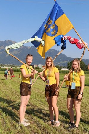Bundesentscheid Sensenmähen in Vorarlberg