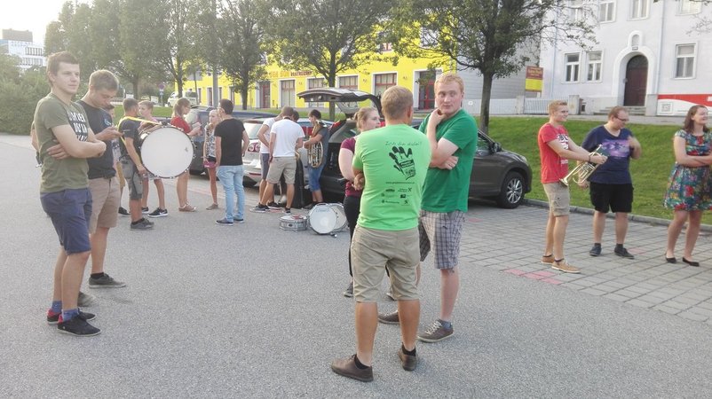 Musikprobe für die 70 Jahr Feier