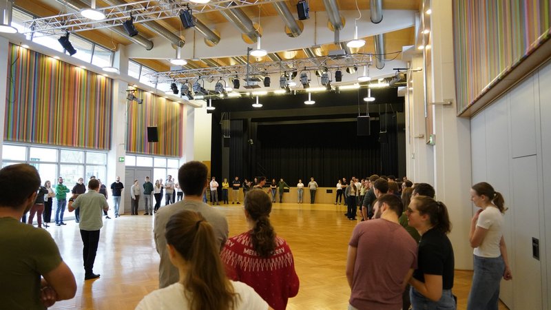 1. Eintanzprobe für den Bauernbundball