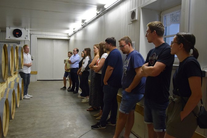 Zu Besuch beim Landjugend-Jungwinzer 2024