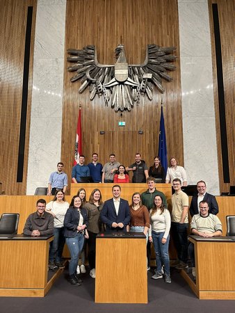 Parlamentsführung der Landjugend Waldviertel