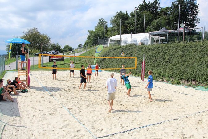 Gebietsentscheid Beachvolleyball im Industrieviertel